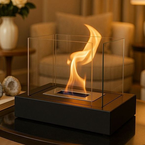 Kvadrat BİOETHANOL ŞÖMİNƏ